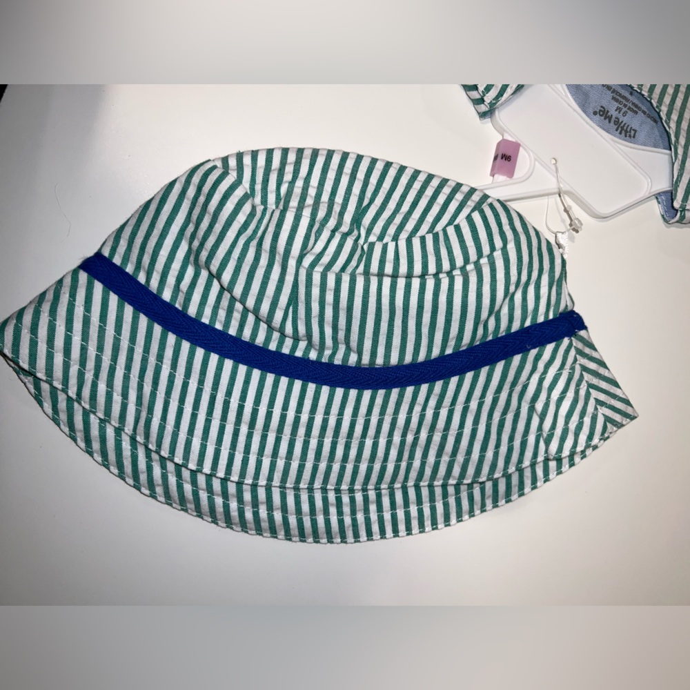 Little Me 6-9 Month Romper and Hat Set - Picture 4 of 4